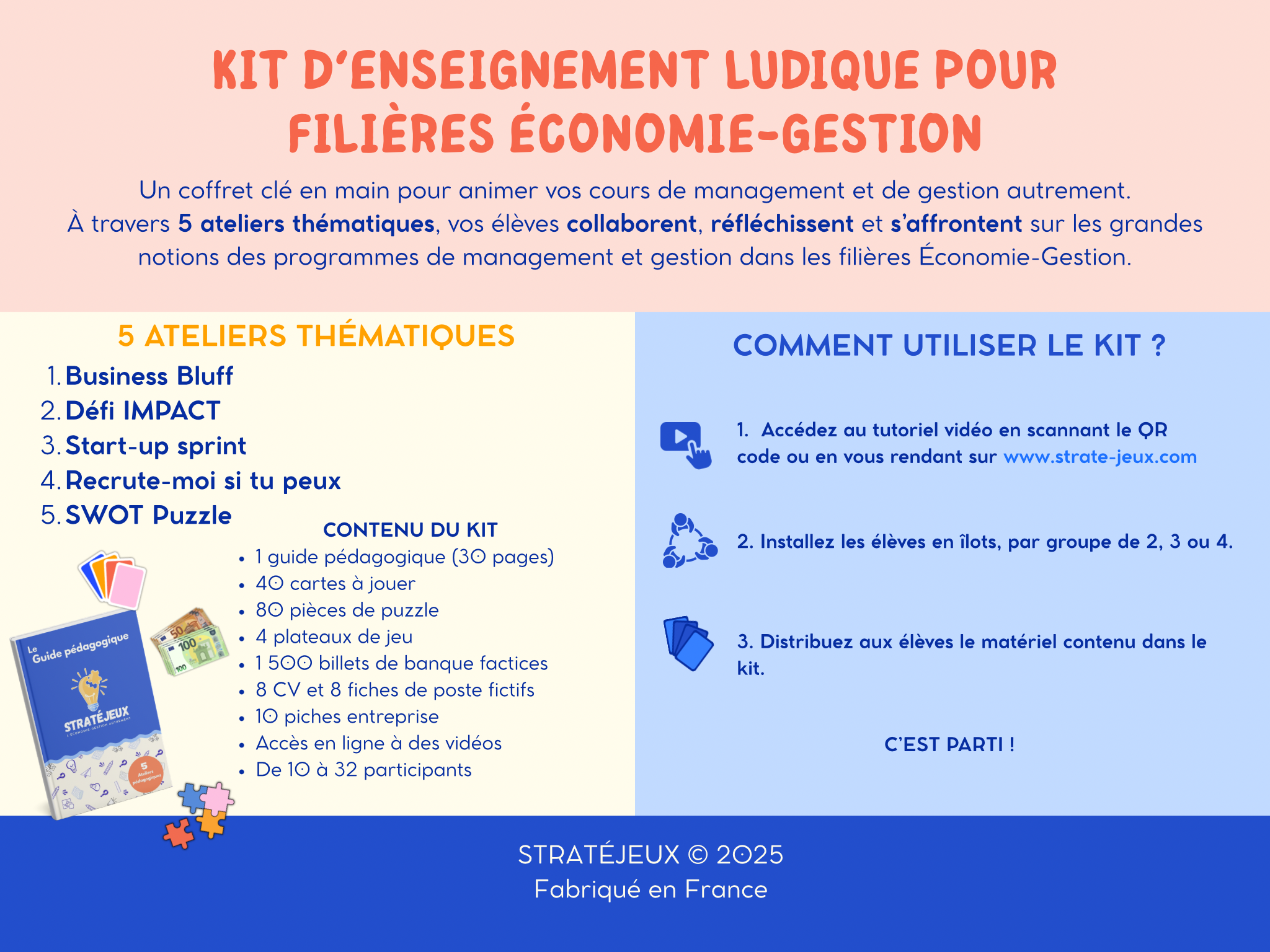 Kit d’enseignement ludique - STMG & BTS
