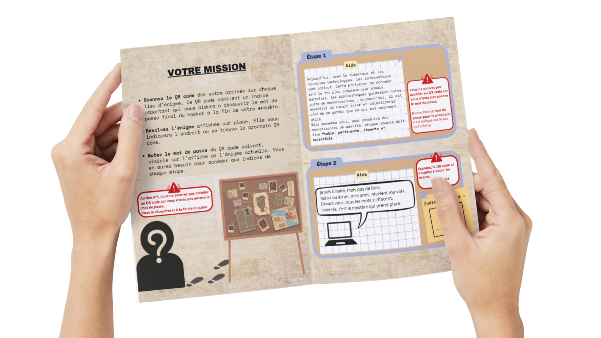 MISSION 404- Jeu de piste